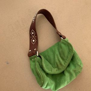Tylie green mini bag
